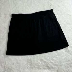 Jack Nicklaus Skort Skirt Medium Black A-Line Mini Pocket Activewear Golf Tennis